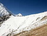 33 Trail To Mesokanto La From Beyond Tilicho Tal Lake Second Pass With Tilicho Peak